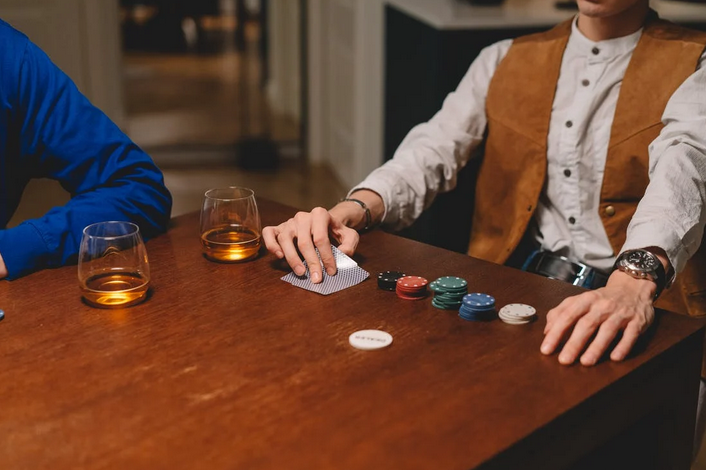 gambling scene
